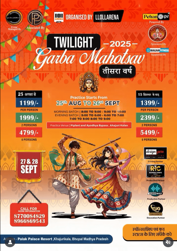 Twilight Garba Mahotsav Bhopal - Participants